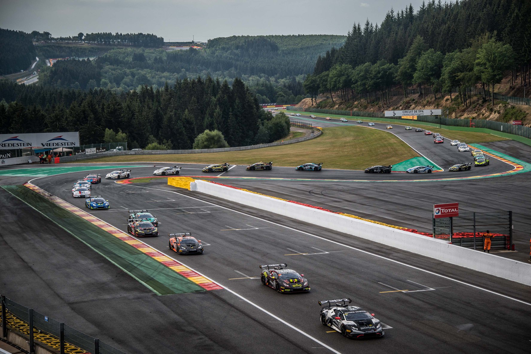 Target Racing wins the class at Spa Pro Am in the Lamborghini Super Trofeo