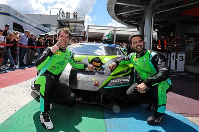 Target subito vincente a Vallelunga nel GT Cup Sprint con Fontana e Mainetti