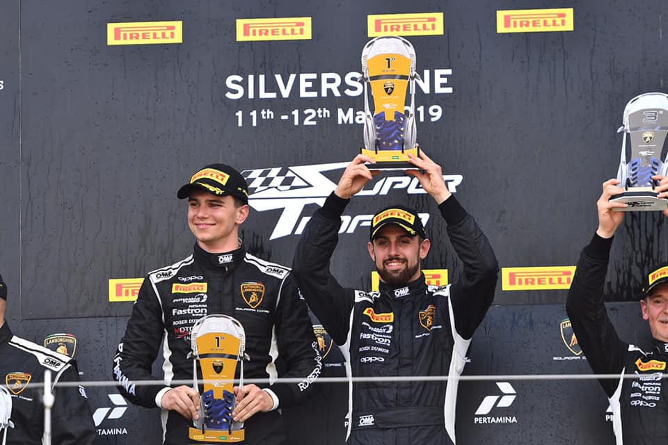 Target Racing fantastic in the Super Trofeo Lamborghini at Silverstone