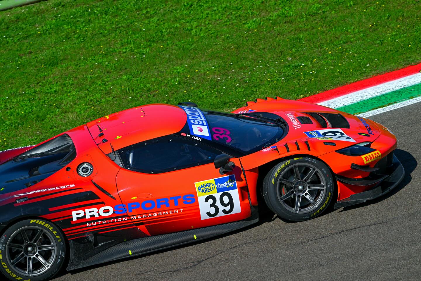 Target scores podium finishes at Imola in the Italian GT Sprint Championship