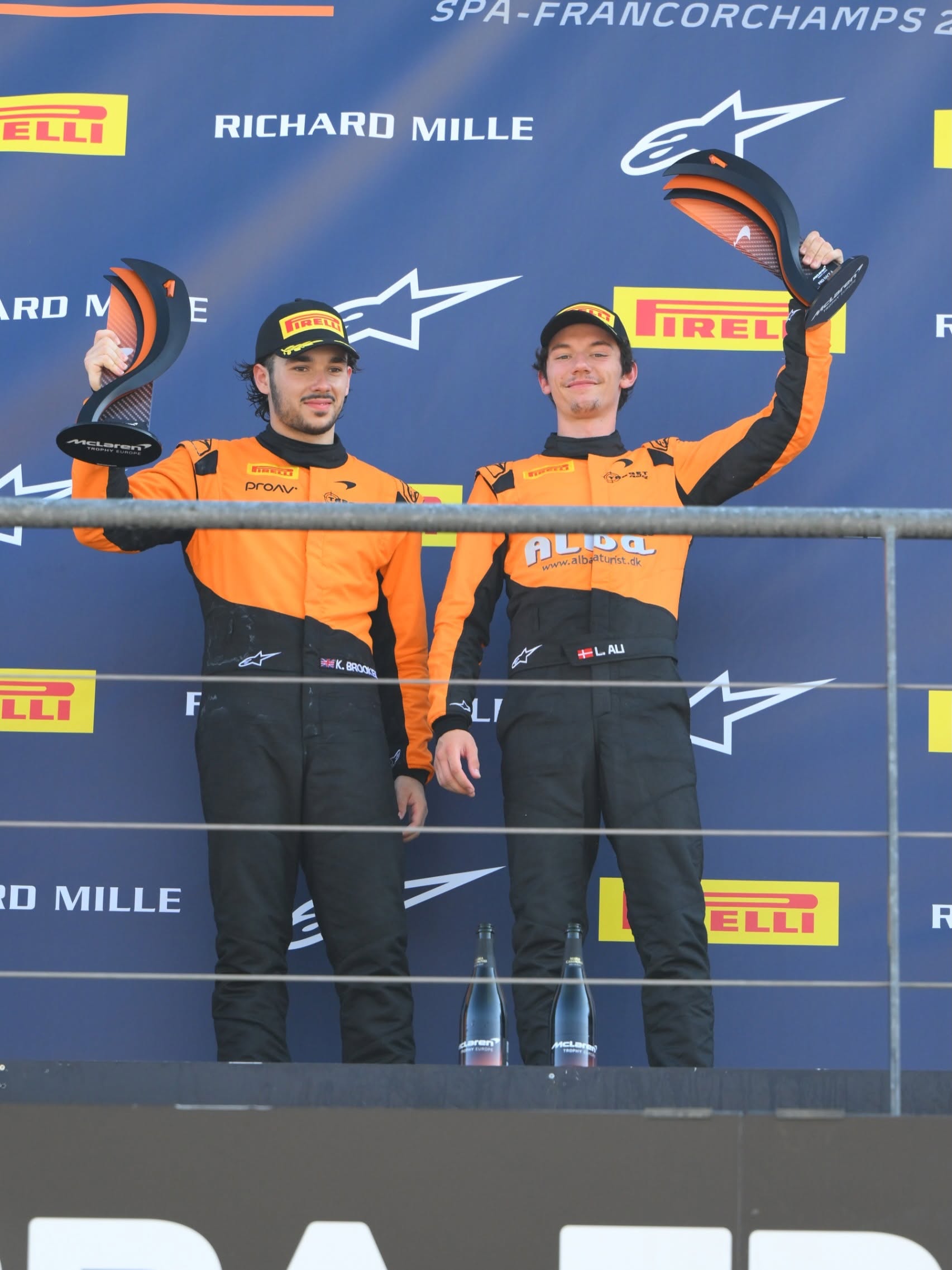 Target Racing returns to success in the McLaren Trophy Europe with a remarkable comeback at Spa