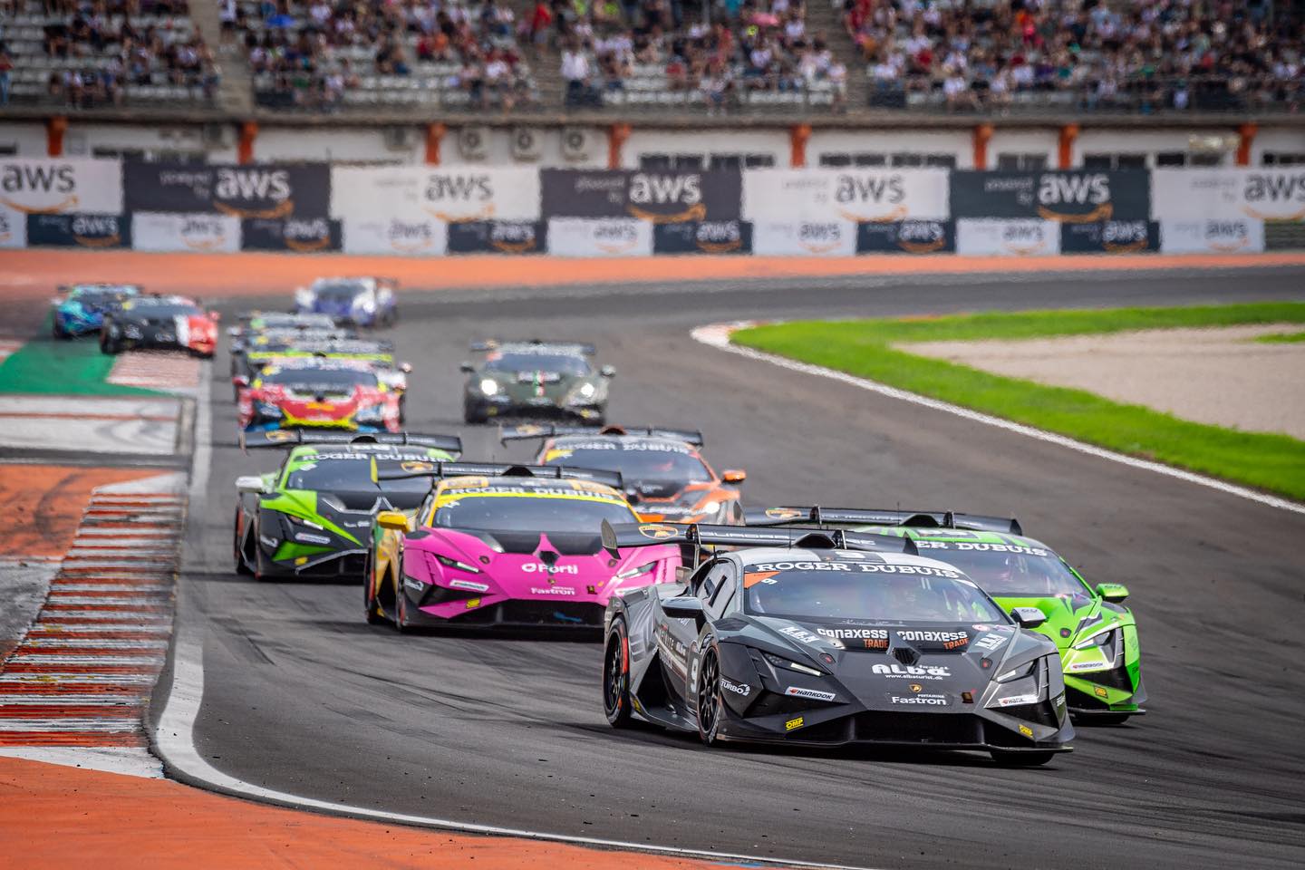 Target at Valencia takes first overall Lamborghini Super Trofeo Europa podium and third victory in the Pro Am 